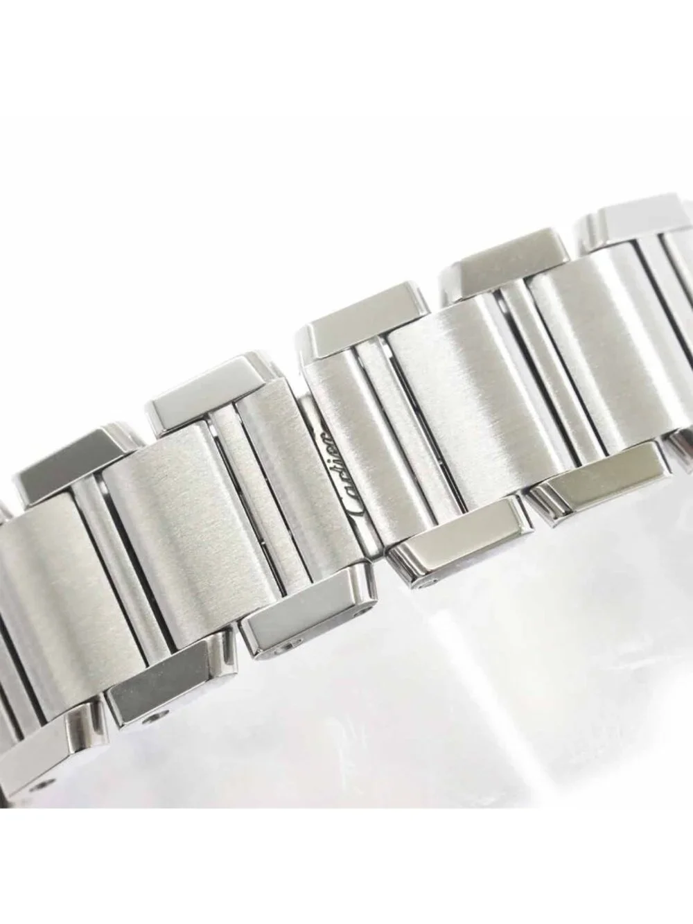Cartier Tank Francaise SM Watch Diamond Bezel Quartz